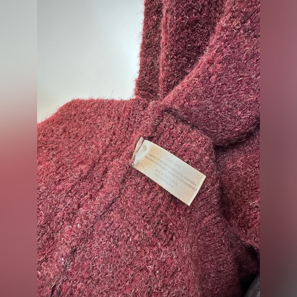 Anthropologie Brenna Boucle Longline Cardigan One Size Like New - Picture 9 of 11